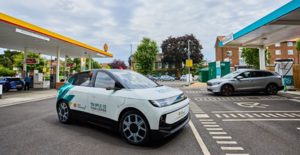 Shell unveils its Triple 10 Challenge Concept Car 